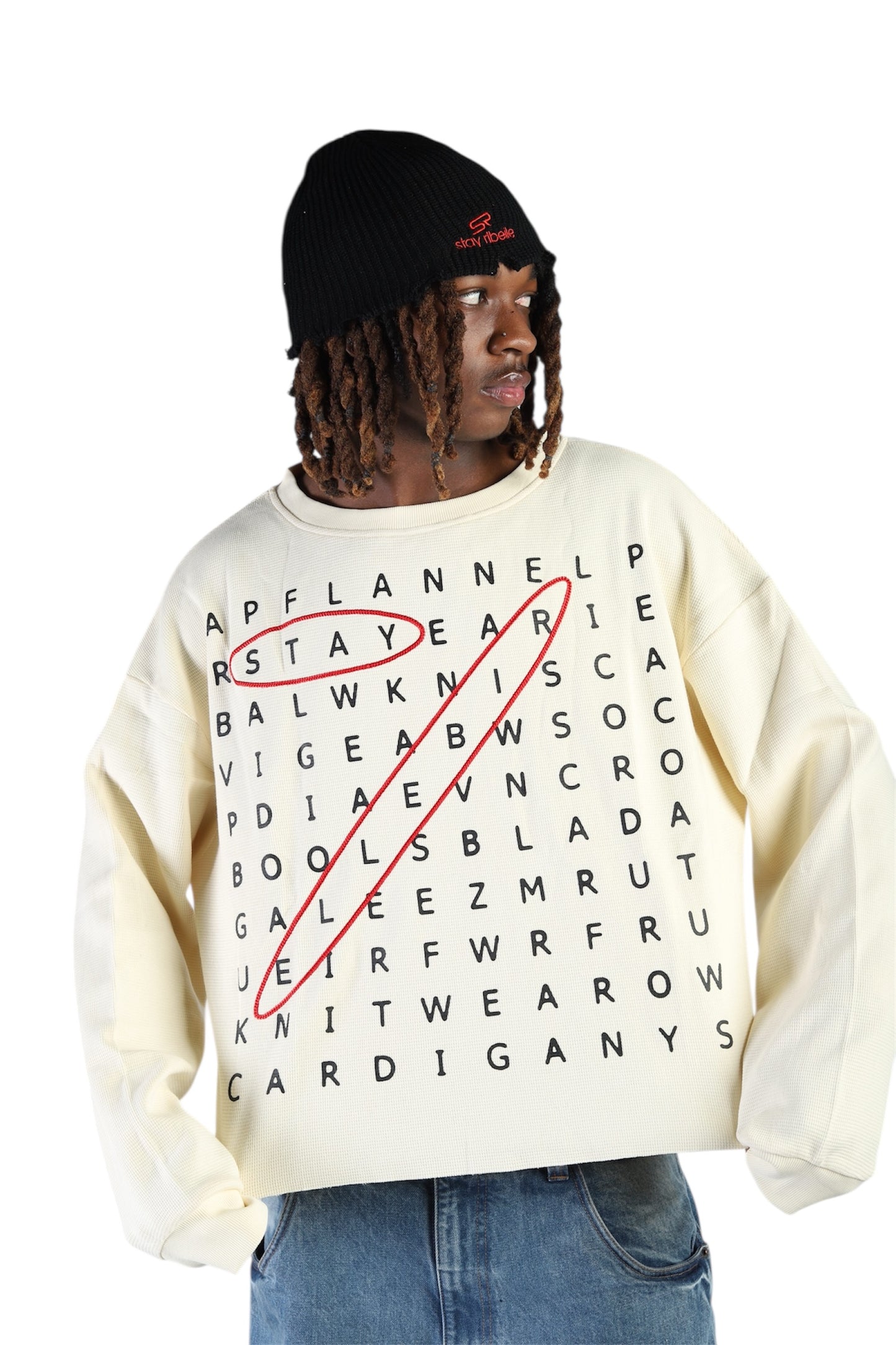 FIND YOURSELF WAFFLE KNIT