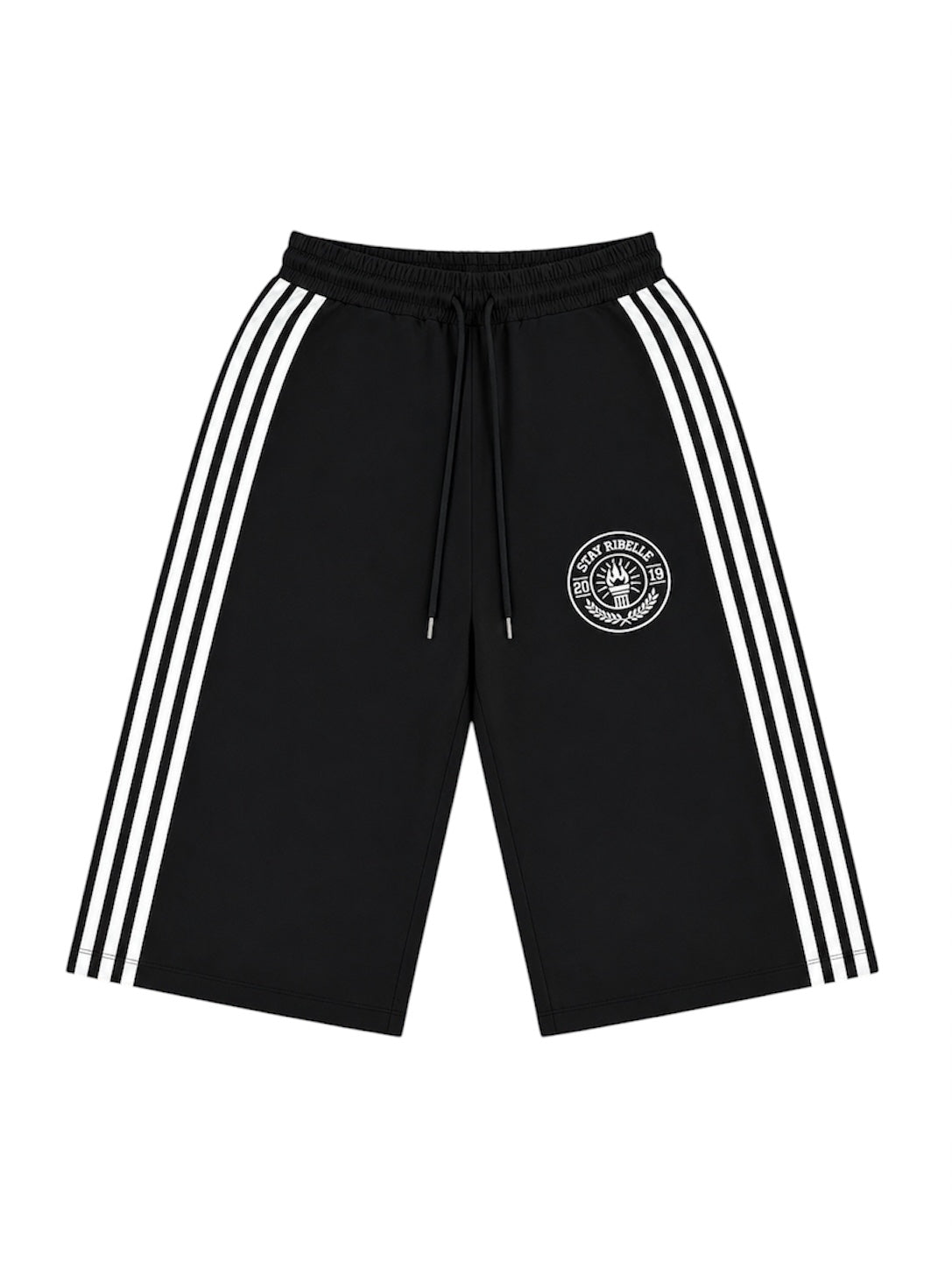 ORIGIN 3/4 NYLON SWEATS (BLACK)