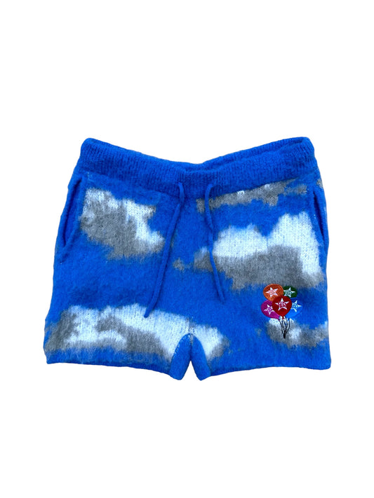 Mohair Shorts (Sky Blue)
