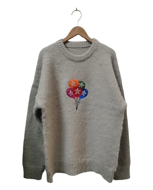 GREY MOHAIR SWEATER